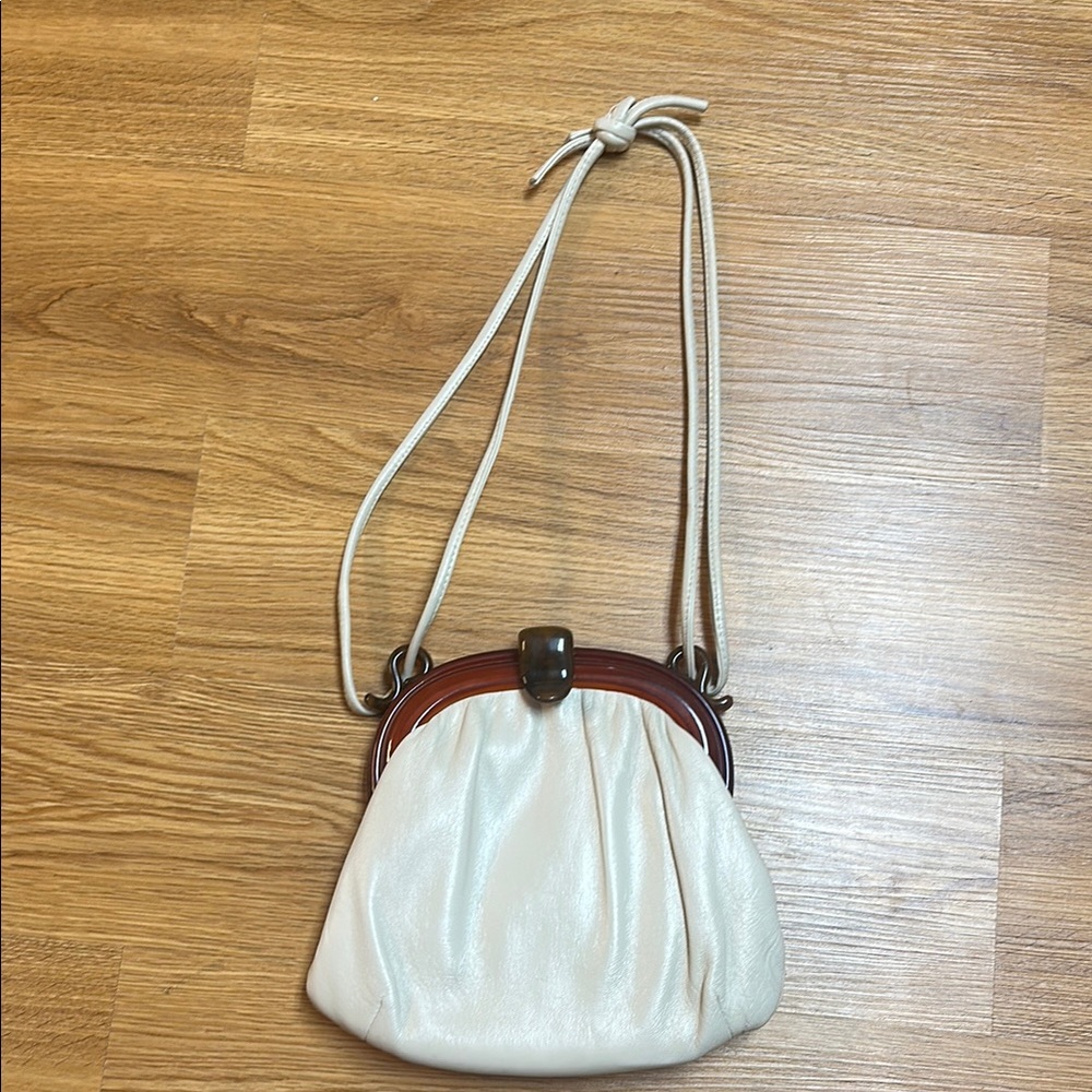 Vintage 1950 faux leather bag